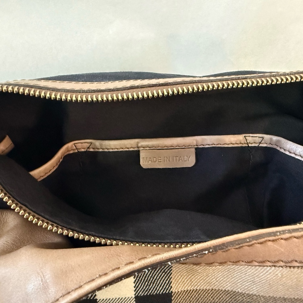 AUTHENTIC Burberry House Check Parsons Hobo Bag - Picture 9 of 13